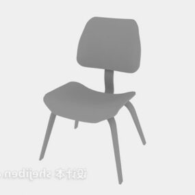 Grey Lcw Chair 3d model