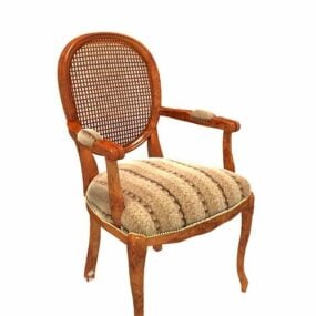 Antique Dinning Chair 3d model