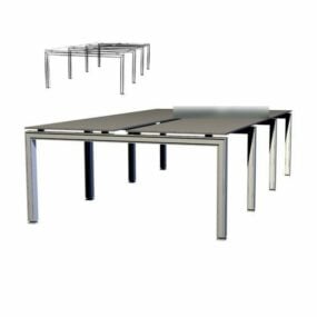 Portable Conference Table 3d model