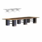 Large Rectangular Conference Table