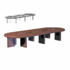 Round Edge Conference Table