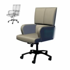 Офісне крісло менеджера 3d модель