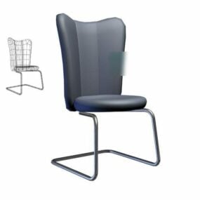 Office Chair C Leg 3d model