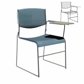 Kancelářská židle Studentská židle 3D model