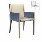 Wspólne krzesło biurowe w stylu kostki