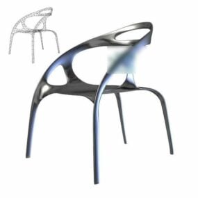 Stylized Modernism Office Chair 3d model