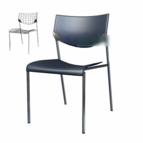 Plastic Office Chair 3d model