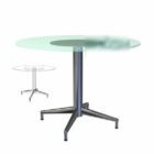Glass Conference Table Round Shaped