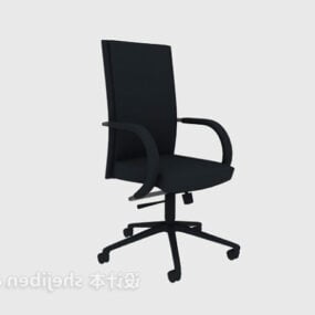 Office Staff Chair Wheels Style 3d model