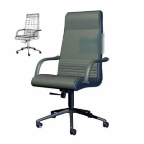 Office Chair Wheels Leg 3d model