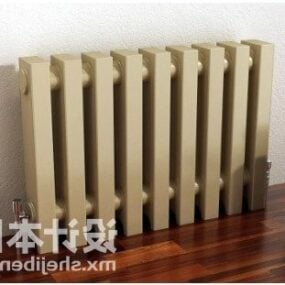 Elektrický domácí teplý radiátor 3D model