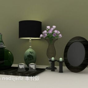 Circular Vase Decoration 3d model