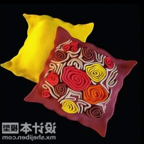 Decorative Pattern Cushion 3d model