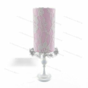 Candlestick Table Lamp 3d model