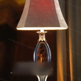 Antyczna podstawa wazonowej lampy stołowej Model 3D