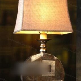 Lámpara de mesa Base para botella de vino Modelo 3d