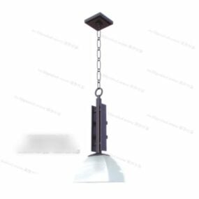 Pendant Lamp With Chain 3d model