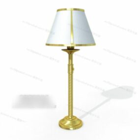 3d модель настільної лампи Gold Edge