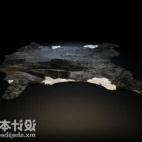 野生動物の皮の敷物3Dモデル