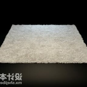 White Carpet 3d model