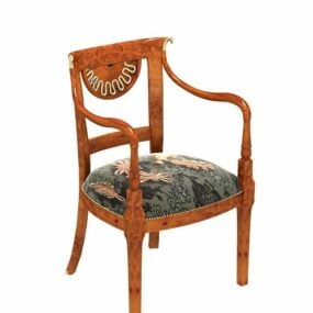 Old Design Chair 3d model