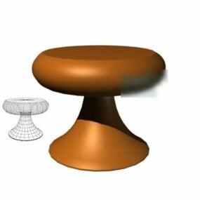 Round Coffee Table V3 3d model