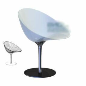 Plastic Bar Chair Furniture 3d model