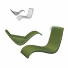 Silla reclinable minimalista