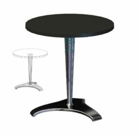 Black Coffee Table 3d model