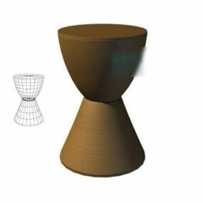 Nowoczesny solidny stolik kawowy Model 3D