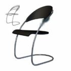 Stilize Eğimli Sırtlı Sandalye