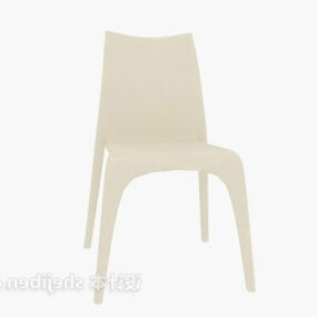 现代塑料椅子3d模型