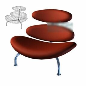 Modernism Recliner Chair 3d model