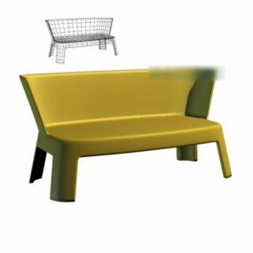 沙发椅塑料饰面3d模型