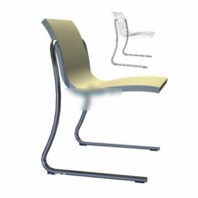 Public Space Modern Chair 3d model