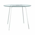 Modern Coffee Table Round Glass Top