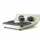 Double Bed Modernism Shaped