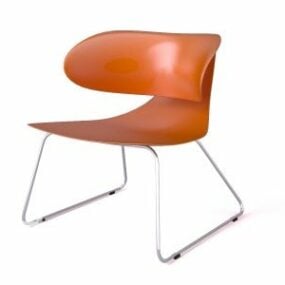 Modernism Chair Fixed Leg 3d model