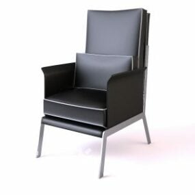 Mesh Armchair Office Furniture 3d model