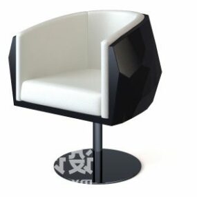 3д модель кофейного кресла Poly Style