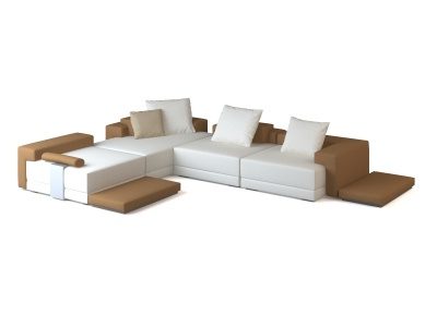 Sectional Sofa With Cushion