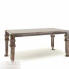 Wood Coffee Table Antique Design