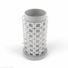 Pattern Cylinder Table Lamp