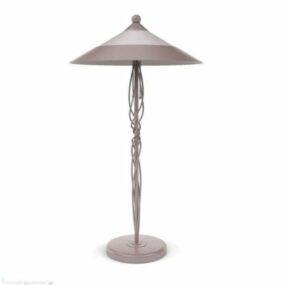 Floor Lamp Umbrella Shade 3d model