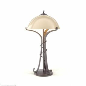 Antique Table Lamp Hotel Furniture 3d model
