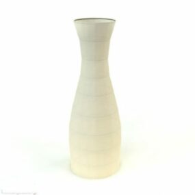 Vase Water Drop Shape 3d model