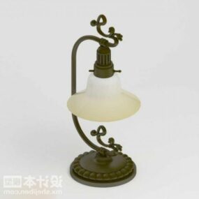 Lampe de table vintage européenne V2 modèle 3D