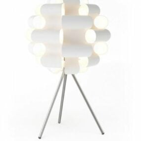 Scandinavian Floor Lamp 3d model