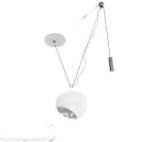 Pendant Lamp With Z Arm Shaped 3d model