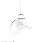 Pendant Lamp Curved Glass Shade